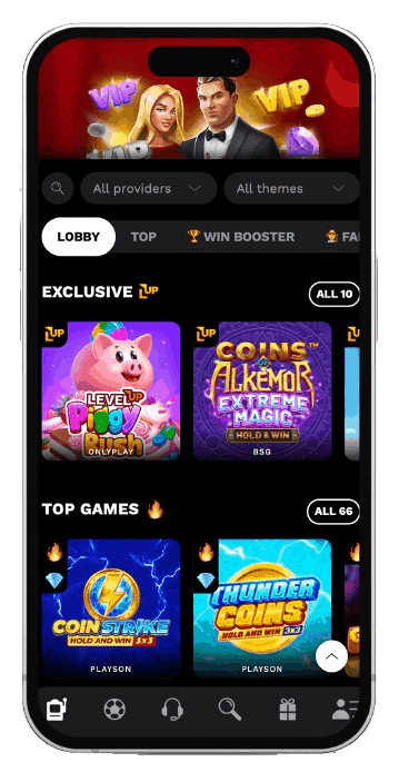level up casino download