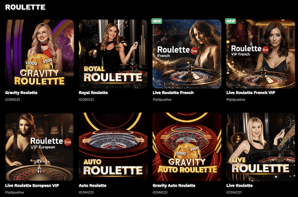 Live Casino Roulette